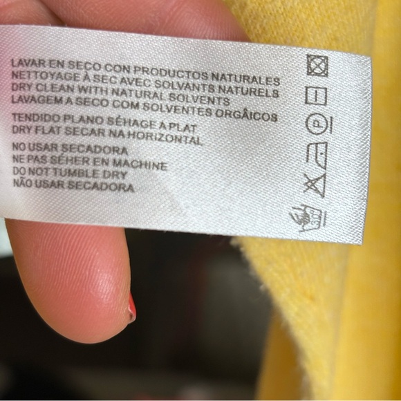 Yerse Long Sleeve Lightweight Round Neck 100% cotton Sunset Sweater Large - Picture 9 of 9